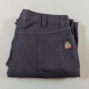 Bulwark FR iQ Series Cargo Pants Mens 36x32 Navy Blue Flame Resistant